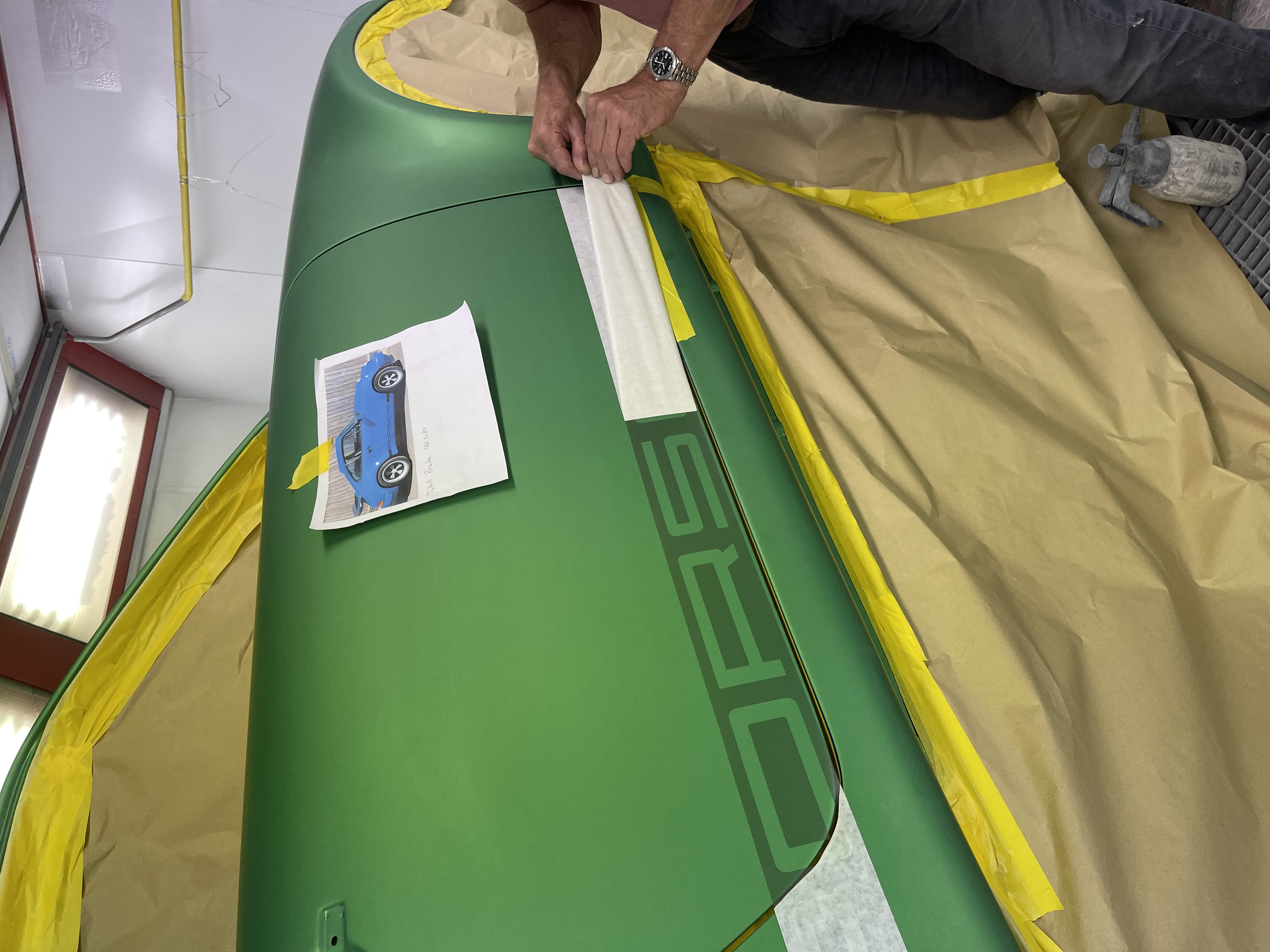 Paint and body repair work 6