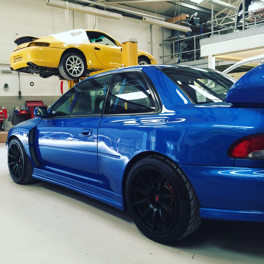 Paint and body repair work 48