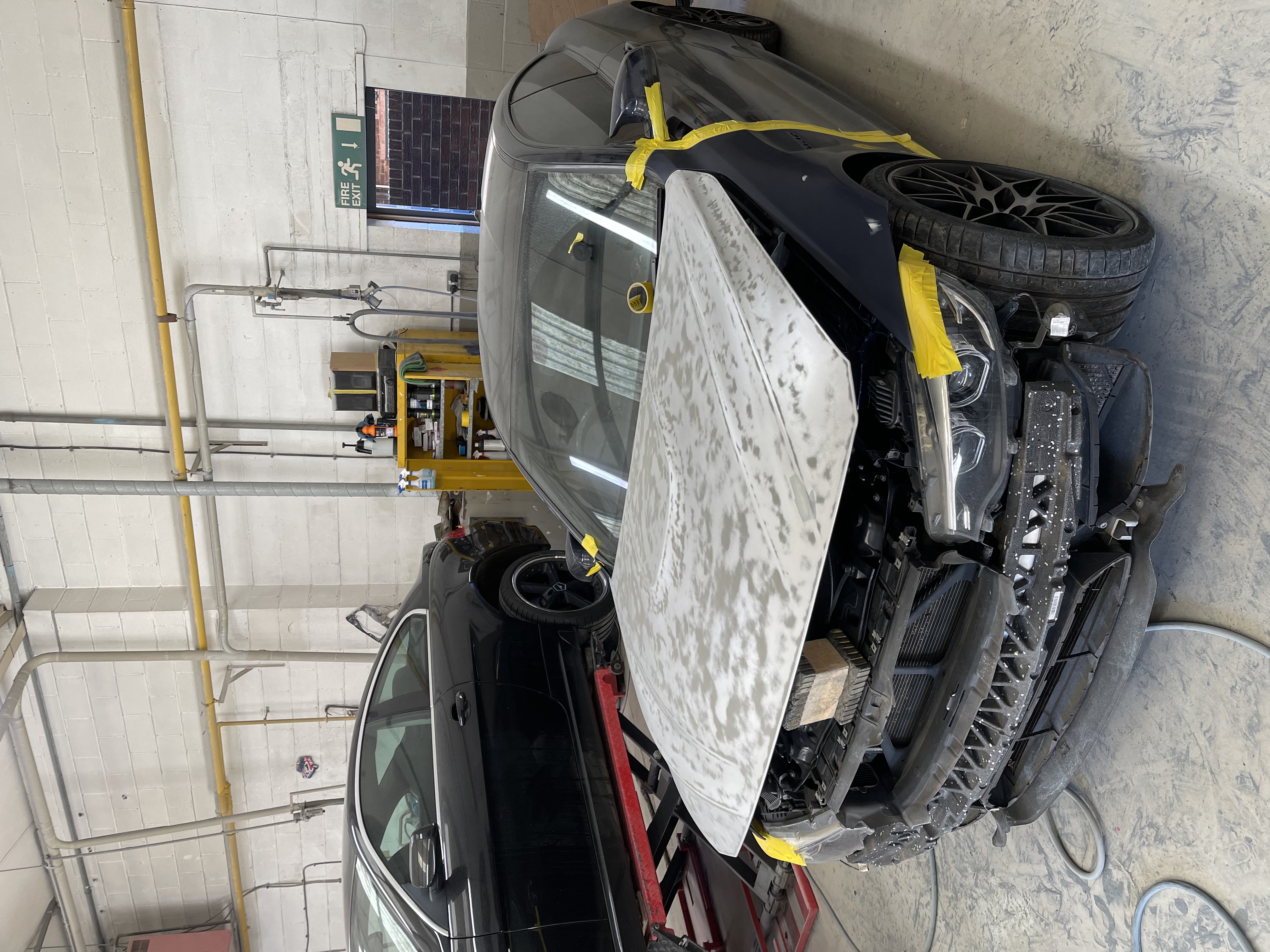 Paint and body repair work 12